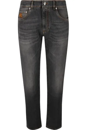 Etro Jean à logo brodé