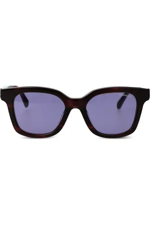 Moncler Lunettes de soleil à plaque logo