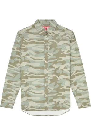 Diesel Chemise à imprimé camouflage