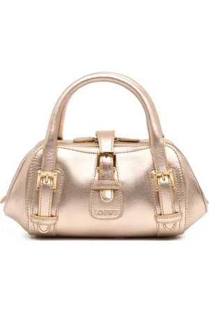 Loewe Sac à main Senda en cuir Métallisé (2005)