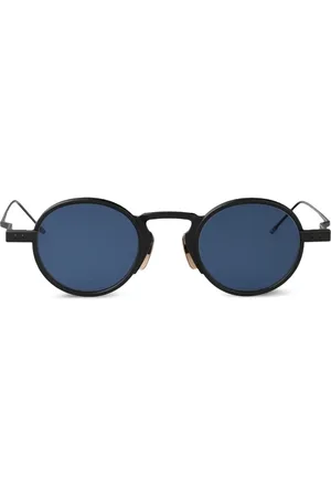 Thom Browne Lunettes de soleil à monture ronde
