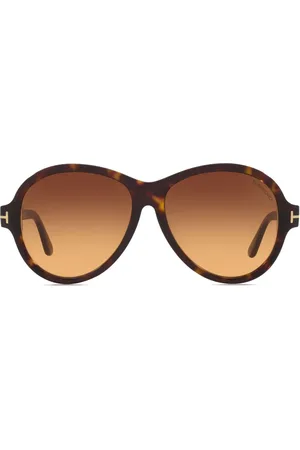 Tom Ford Lunettes de soleil Camryn à monture ronde