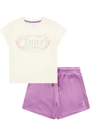 Juicy Couture Ensemble haut-short à ornements strassés