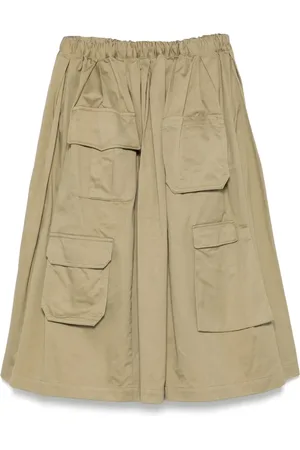 Comme des Garçons Jupe mi-longue à poches cargo