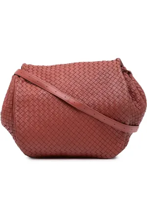 Bottega Veneta 2012-2024 Nappa Intrecciato Flap crossbody bag