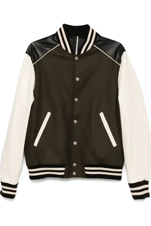 LOW BRAND Veste teddy en cuir