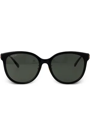 Gucci Lunettes de soleil à détail Web