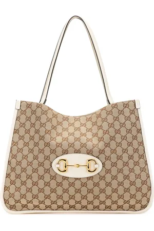 Gucci Sac porté épaule en toile GG Horsebit 1955 médium (2016-2024)