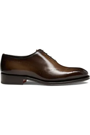 santoni Richelieus en cuir