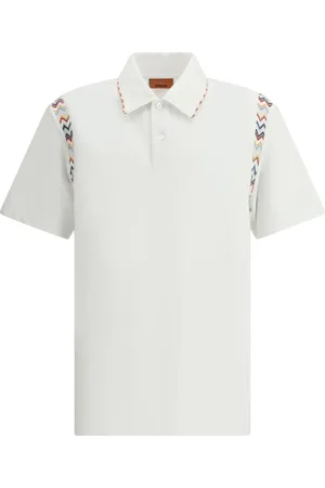 Missoni Polo à bords à motif zigzag