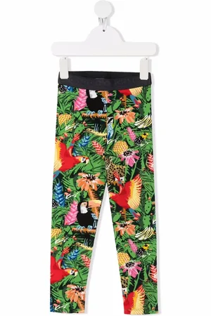 Kenzo Legging à imprimé végétal