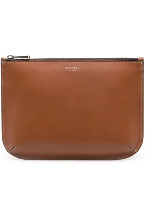 ASPINAL OF LONDON Pochette Ella en cuir