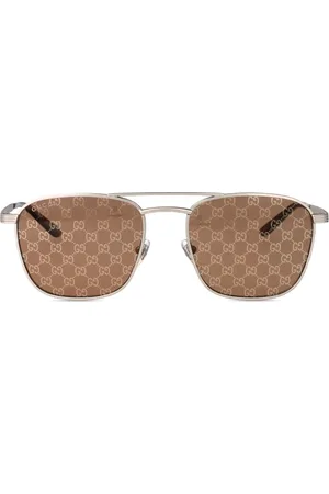 Gucci Lunettes de soleil à monture pilote