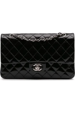 CHANEL Sac porté épaule Classic Double Flap médium (2006-2008)