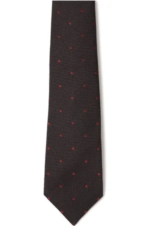 Kiton Cravate à pois