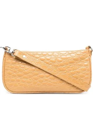 By Far Sac porté épaule Rachel à effet peau de crocodile