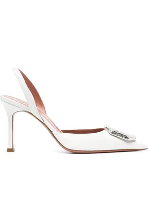 Amina Muaddi Escarpins Camelia 90 mm