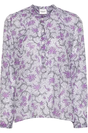 Marant Etoile Blouse Maria à imprimé abstrait