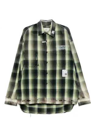 Maison Mihara Yasuhiro Chemise à carreaux