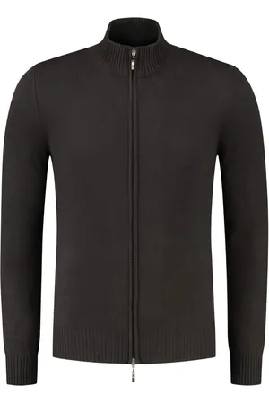 Doriani Cashmere Cardigan à fermeture zippée