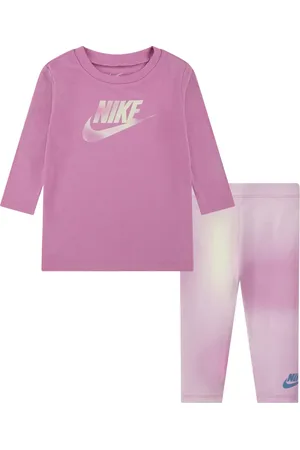 Nike Ensemble pantalon-chemise à logo imprimé