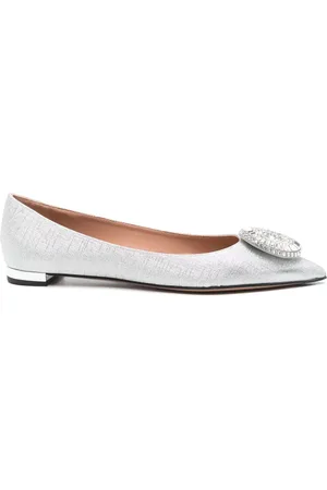 Aquazzura Ballerines Crystal Hoop