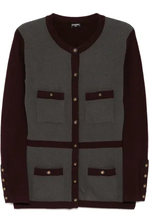 CHANEL Cardigan à col rond (années 1990-2000)