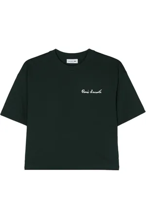 Lacoste T-shirt en coton à patch logo