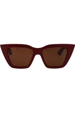 Alexander McQueen Lunettes de soleil à monture papillon