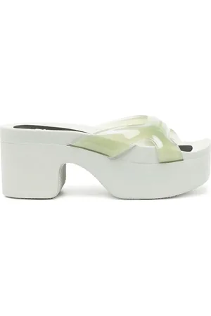 Alexander Wang Claquettes Sport 80 mm à plateforme
