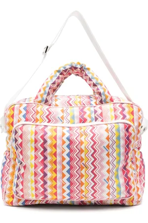 Missoni Sac à langer à motif zigzag
