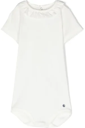 Petit Bateau Body en coton à volants