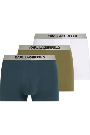 Karl Lagerfeld Slip de bain à taille élastiquée