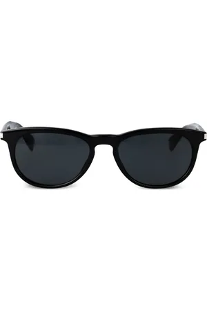 Saint Laurent Lunettes de soleil à monture ovale