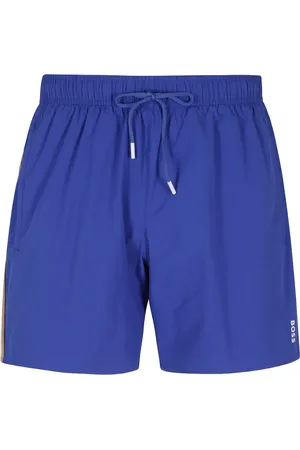 HUGO BOSS Logo-print swim shorts