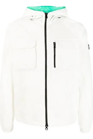 Duvetica Veste zippée à patch logo