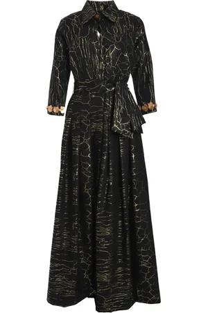 Baruni Robe Zinnia à coupe longue