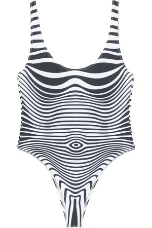 Jean Paul Gaultier Maillot de bain Marinière Body Morphing