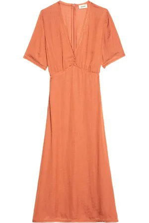 Zadig & Voltaire Robe Rhodral à coupe mi-longue