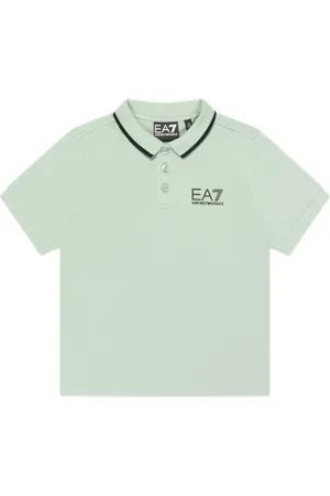 Emporio Armani Polo à logo imprimé