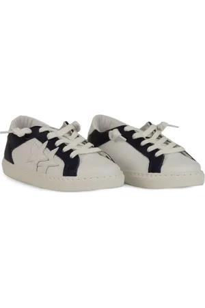 2 stars Baskets en cuir