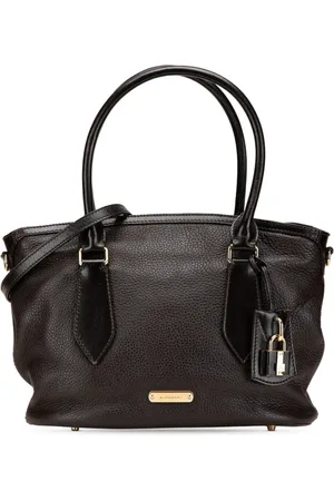 Burberry 2013-2024 Medium Grainy Calfskin Baynard satchel