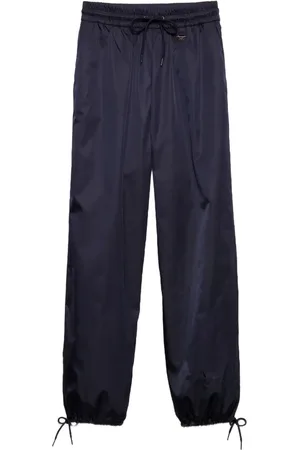 Prada Pantalon de jogging Re-Nylon à lien de resserrage