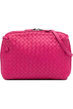Bottega Veneta 2012-2024 Medium Nappa Intrecciato Nodini crossbody bag