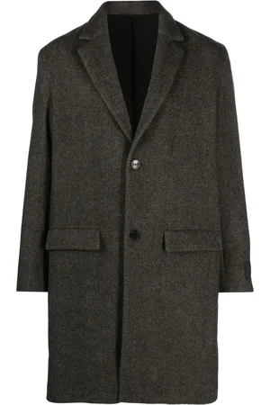 Zadig & Voltaire Manteau en laine Mark à motif de chevrons