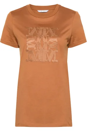 Max Mara T-shirt Taverna à logo appliqué
