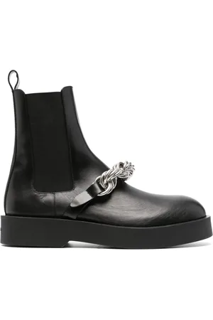 Jil Sander Bottines à détail de chaîne