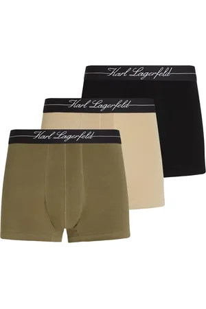 Karl Lagerfeld Boxer à taille contrastante