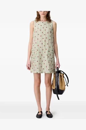 Claudie Pierlot Robe courte à fleurs brodées