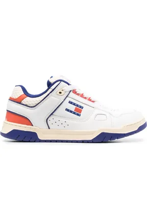 Tommy Hilfiger Baskets en cuir à motif monogrammé
